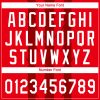 Custom Red White 3D Pattern Design Authentic Baseball Jersey - Image 5