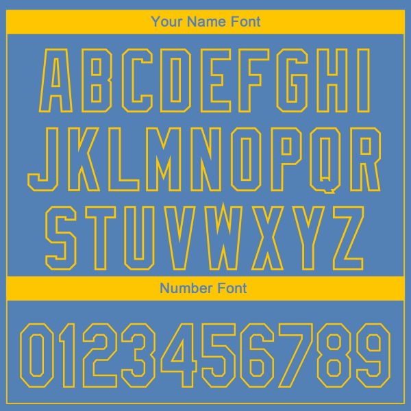 Custom Light Blue Yellow 3D Boston City Edition Fade Fashion Authentic Baseball Jersey - Image 5