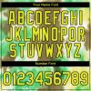 Custom Tie Dye Neon Yellow-Black 3D Performance T-Shirt - Image 4