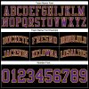 Custom Black Purple-Gold Authentic Throwback Basketball Shorts - Image 3