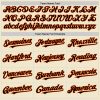 Custom Cream Black-Orange Mesh Authentic Throwback Baseball Jersey - Image 4