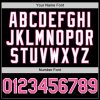 Custom Black Pink-White Bomber Full-Snap Varsity Letterman Two Tone Hoodie Jacket - Image 5