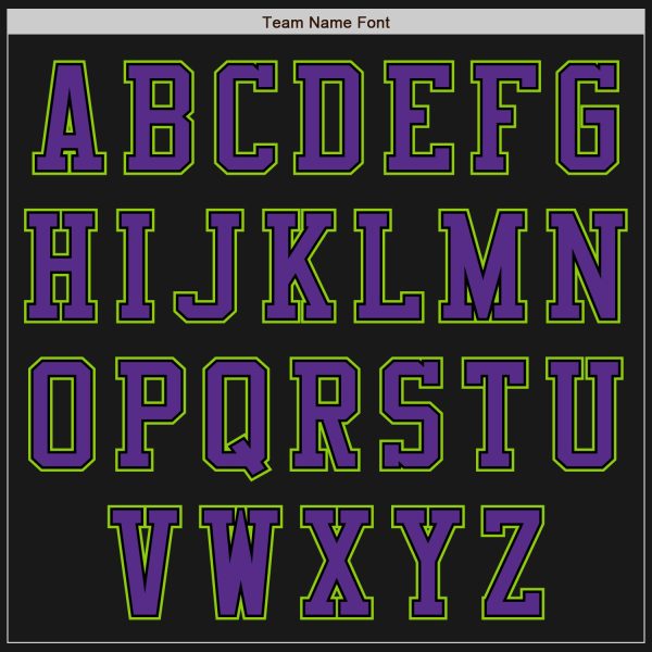 Custom Black Neon Green-Purple Bomber Varsity Letterman Two Tone Zipper Jacket - Image 4