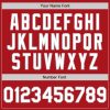 Custom Red White-Gray Two-Button Unisex Softball Jersey - Image 5
