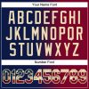 Custom Navy Vintage USA Flag Maroon-City Cream Gradient Fashion Two-Button Unisex Softball Jersey - Image 5