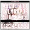 Custom White White-Medium Pink 3D Pattern Design Cat Authentic Baseball Jersey - Image 5